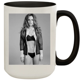 Hilary Swank 15oz Colored Inner & Handle Mug