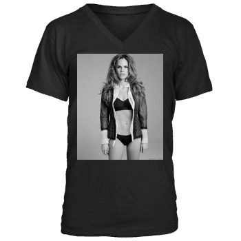 Hilary Swank Men's V-Neck T-Shirt