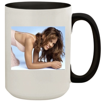 Hilary Swank 15oz Colored Inner & Handle Mug