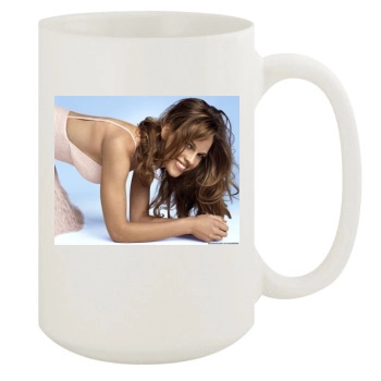 Hilary Swank 15oz White Mug