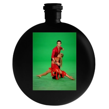 Shawn Johnson Round Flask