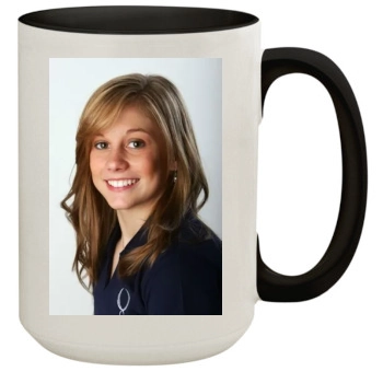 Shawn Johnson 15oz Colored Inner & Handle Mug