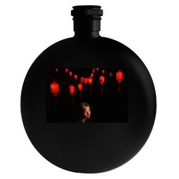 Shawn Johnson Round Flask