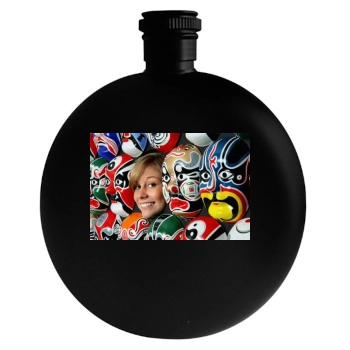 Shawn Johnson Round Flask