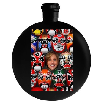 Shawn Johnson Round Flask