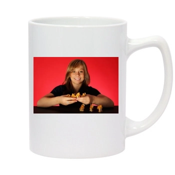 Shawn Johnson 14oz White Statesman Mug