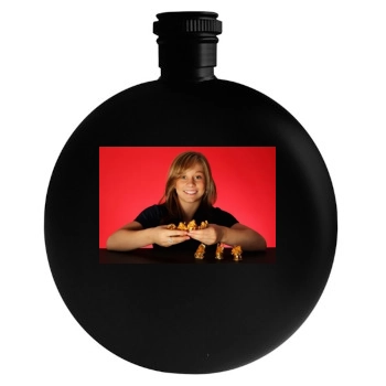 Shawn Johnson Round Flask