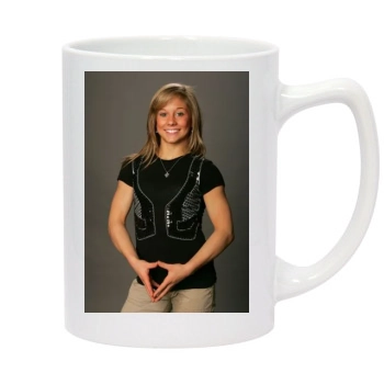 Shawn Johnson 14oz White Statesman Mug