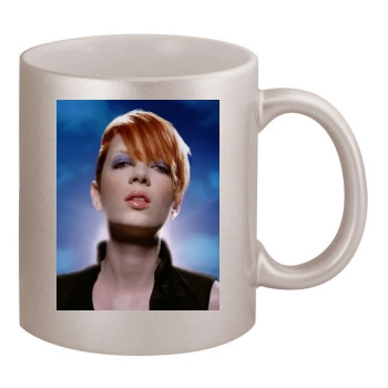 Shirley Manson 11oz Metallic Silver Mug