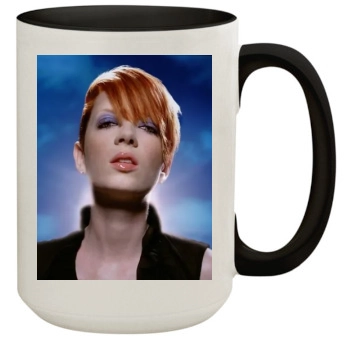 Shirley Manson 15oz Colored Inner & Handle Mug