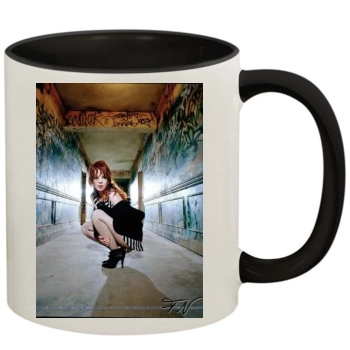 Shirley Manson 11oz Colored Inner & Handle Mug