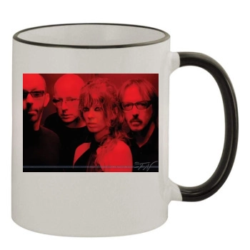 Shirley Manson 11oz Colored Rim & Handle Mug