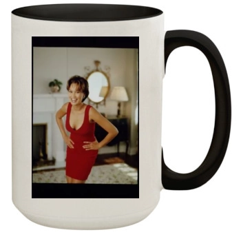 Tia Carrere 15oz Colored Inner & Handle Mug