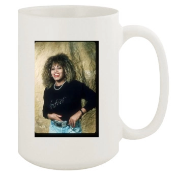 Tina Turner 15oz White Mug