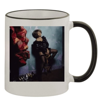 Tina Turner 11oz Colored Rim & Handle Mug