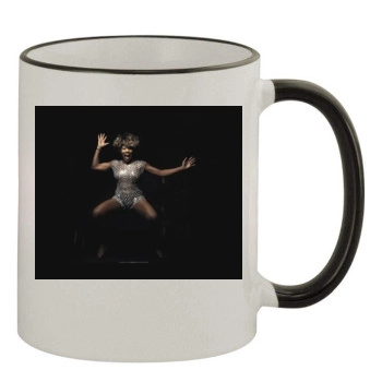 Tina Turner 11oz Colored Rim & Handle Mug