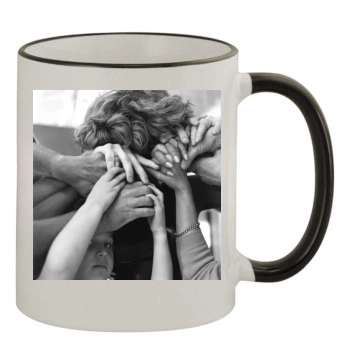 Tina Turner 11oz Colored Rim & Handle Mug