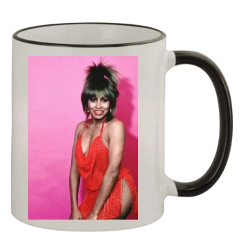 Tina Turner 11oz Colored Rim & Handle Mug