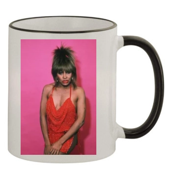 Tina Turner 11oz Colored Rim & Handle Mug