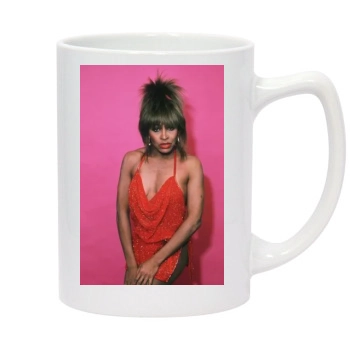 Tina Turner 14oz White Statesman Mug