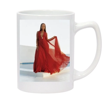 Trina 14oz White Statesman Mug