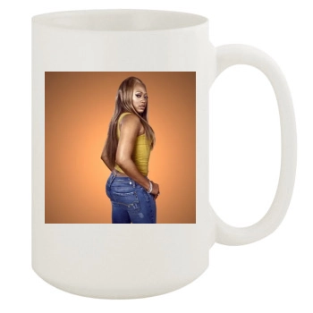 Trina 15oz White Mug