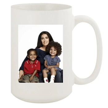 Salma Hayek 15oz White Mug