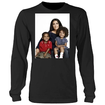 Salma Hayek Men's Heavy Long Sleeve TShirt