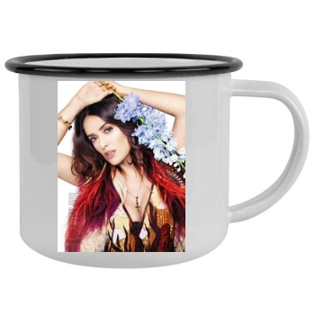 Salma Hayek Camping Mug