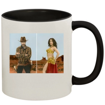 Salma Hayek 11oz Colored Inner & Handle Mug