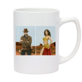 Salma Hayek 14oz White Statesman Mug