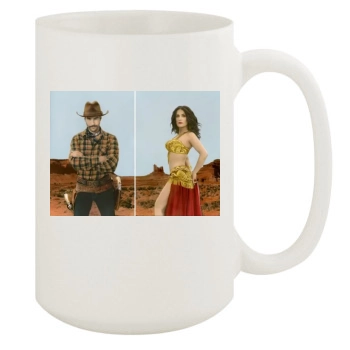 Salma Hayek 15oz White Mug