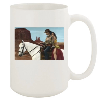 Salma Hayek 15oz White Mug