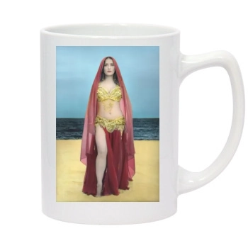 Salma Hayek 14oz White Statesman Mug