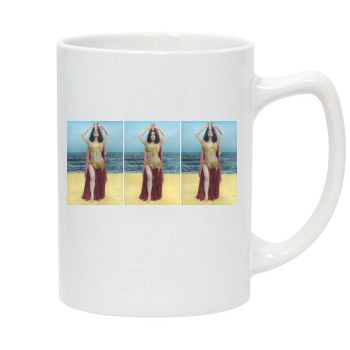 Salma Hayek 14oz White Statesman Mug