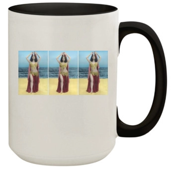 Salma Hayek 15oz Colored Inner & Handle Mug