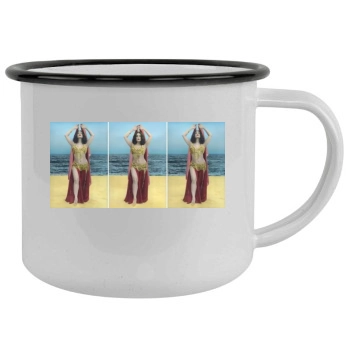 Salma Hayek Camping Mug