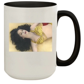 Salma Hayek 15oz Colored Inner & Handle Mug