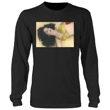 Salma Hayek Men's Heavy Long Sleeve TShirt