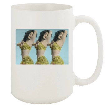 Salma Hayek 15oz White Mug