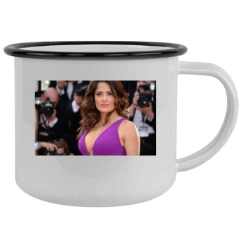 Salma Hayek Camping Mug