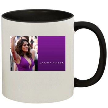 Salma Hayek 11oz Colored Inner & Handle Mug