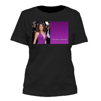 Salma Hayek Women's Cut T-Shirt