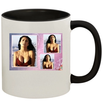 Salma Hayek 11oz Colored Inner & Handle Mug