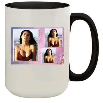 Salma Hayek 15oz Colored Inner & Handle Mug