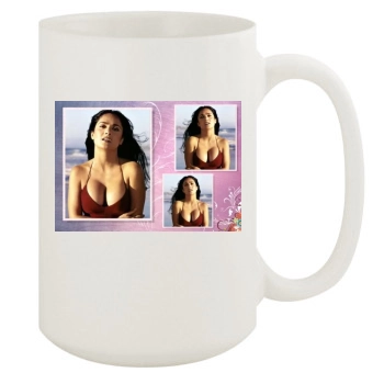 Salma Hayek 15oz White Mug