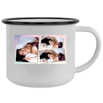 Salma Hayek Camping Mug