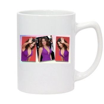 Salma Hayek 14oz White Statesman Mug