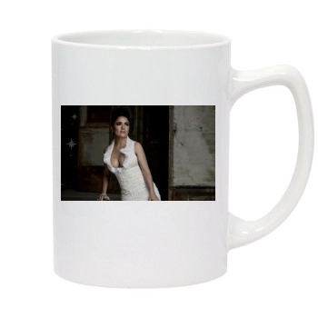 Salma Hayek 14oz White Statesman Mug