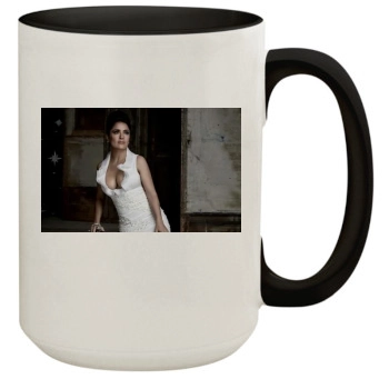 Salma Hayek 15oz Colored Inner & Handle Mug